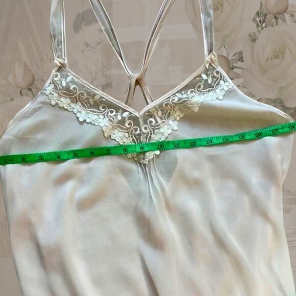 Vintage California Dynasty Chiffon Chemise -Ballet Slipper Pink-Flowy,Soft - EVC - Picture 11 of 13